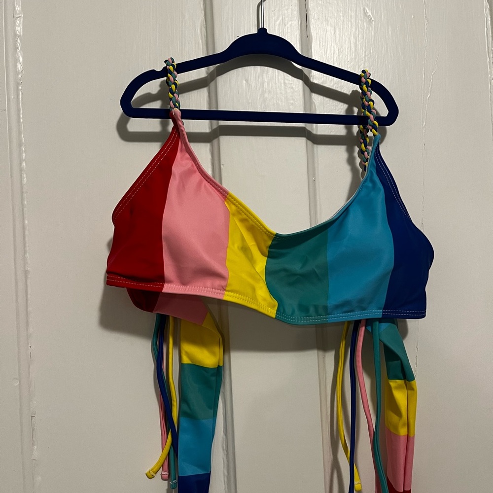 Rainbow bikinis